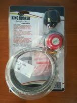 Regulator KING KOOKER reglabil de inalta presiune cu racord foto