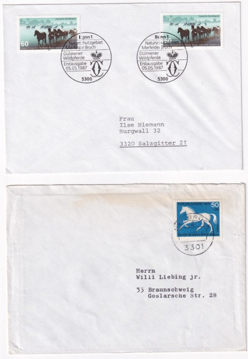 FILATELIE TEMATICA - PLIC GERMANIA TEMATICA FAUNA CAI