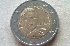 MONEDA 2 EURO 2018-GERMANIA (Helmut Schmidt) foto