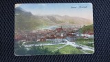 Carte postala, Brasov, vedere generala, 1923