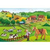 Cumpara ieftin Puzzle Munca La Ferma, 2X12 Piese, Ravensburger
