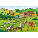 Cumpara ieftin PUZZLE MUNCA LA FERMA, 2x12 PIESE, Ravensburger