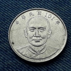 2o - 10 New Dollars 2012 Taiwan / dolari