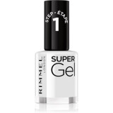 Cumpara ieftin Rimmel Super Gel gel de unghii fara utilizarea UV sau lampa LED culoare 001 Basic B 12 ml