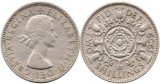 Anglia 1956 - 2 shillings, circulata