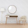VidaXL Panouri de perete 48 buc. alb 50x50 cm XPS 12 m&sup2; stea