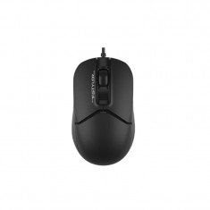 MOUSE cu fir A4TECH negru / alb FM12 Black foto