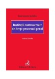Instituții controversate de drept procesual penal - Paperback brosat - Andrei Zarafiu - C.H. Beck