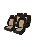 Set huse scaun premium lux negru-bej umb3 Universale, Umbrella