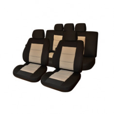 Set huse scaun premium lux negru-bej umb3 Universale, Umbrella