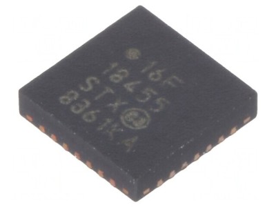 Microcontroler PIC16 14kB 32MHz 2.3-5.5V SMD VQFN28 foto