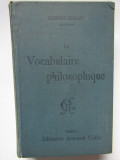 Le vocabulaire philosophique - Edmond Goblot