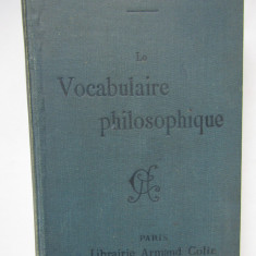 Le vocabulaire philosophique - Edmond Goblot