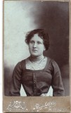 Romania CDV PORTRET DE DOAMNA Atelier Fay Marton Resicza