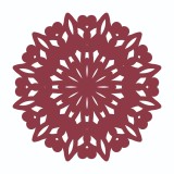 Sticker decorativ, Mandala, Visiniu, 60 cm, 7219ST-1
