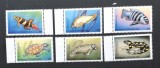 R.CENTRAFRICA -FAUNA MARINA-SERIE 6V.MNH** - R CAF 176