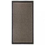 VidaXL Covor de exterior, maro &icirc;nchis, 100x200 cm, țesătură plată