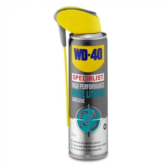 Spray Vaselina cu Litiu WD-40 White Lithium Grease, 400ml