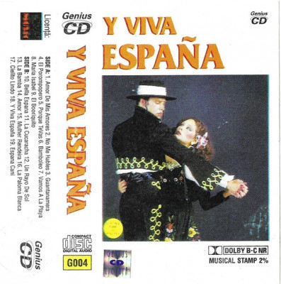 Casetă audio Los Borriquitos &amp;lrm;&amp;ndash; Y Viva Espa&amp;ntilde;a foto