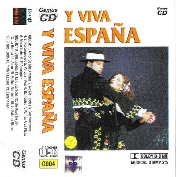 Casetă audio Los Borriquitos &lrm;&ndash; Y Viva Espa&ntilde;a