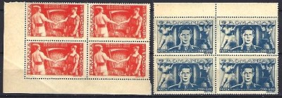 Romania 1945 - Lp 179 - FRONTUL PLUGARILOR - bloc de 4 &amp;ndash; MNH 1 foto