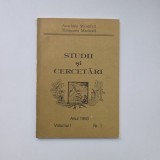 Asociatia Stiintifica Timisoara Medicala: Studii si cercetari, 1 /1993