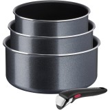 Set de 4 piese Tefal Ingenio XL Force, cratita 16X18X20 cm, maner detasabil