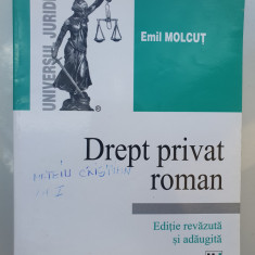 Drept privat roman 2005 - Emil Molcut, 365 pag, stare f buna