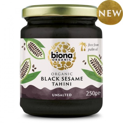 Tahini din susan negru bio 250g Biona foto
