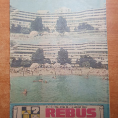 revista rebus 15 august 1986