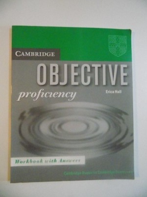 OBJECTIVE PROFICIENCY , WORKBOOK WITH ANSWERS de ERICA HALL , 2002 foto