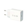 Incarcator Priza Type-C Fast Charge 18W Alb (Fara Cablu) MCS-18, Compatibil iPhone 11/Pro/Max