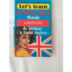 Let&#039;&#039;s learn english - metoda Larousse de invatare a limbii engleze