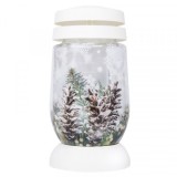 Candela Bolsius din Sticla 21cm 9.5cm 36h 3l Conuri Brad DNC40040