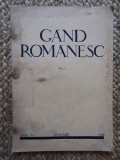 REVISTA GAND ROMANESC , NR. 1 , ANUL IV, IANUARIE , 1936