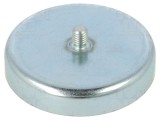 Magnet fix ferită 280N &Oslash;57mm oţel ELESA GANTER