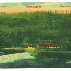 764 - BOCSA MONTANA, Caras-Severin, Waterfall, Romania - old postcard - unused