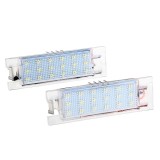 Cumpara ieftin Set 2 bucati Lampi Numar LED Canbus, compatibile cu OPEL Astra H, Astra J Sedan 4D, Corsa C, Corsa D, Insignia, Zafira B