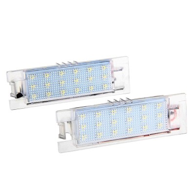 Set 2 bucati Lampi Numar LED Canbus, compatibile cu OPEL Astra H, Astra J Sedan 4D, Corsa C, Corsa D, Insignia, Zafira B foto