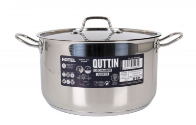 Cratita inox cu capac, 9.5 litri, model Hotel foto
