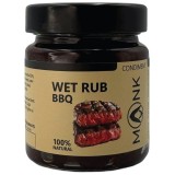 WET RUB BBQ , Pasta de Condimente pentru Carne la Gratar MONK 195g