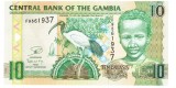 Gambia 10 Dalasis 2013 P-26 UNC