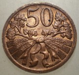1.055 CEHOSLOVACIA 50 HALERU 1948 BRONZ XF