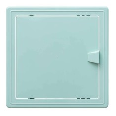 Usita vizitare, TE-MA, pentru instalatiile sanitare, verde deschis, 15 x 15 cm