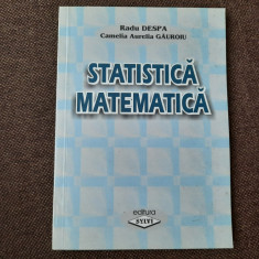 STATISTICA MATEMATICA RADU DESPA