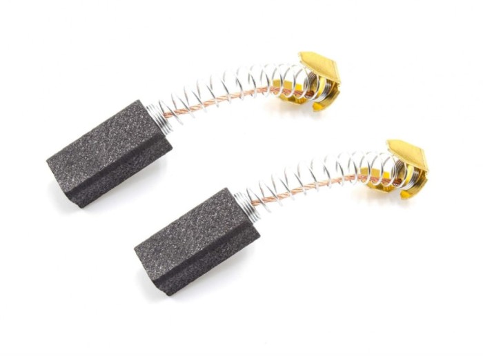 Set 2 perii colectoare (carbuni) Vhbw pentru scule electrice Makita, Milwaukee, Stihl - RESIGILAT