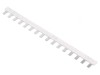 Bară colectoare cu &icirc;mpingere 124,5x12x3,3mm 6A