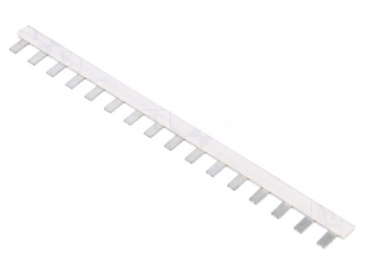 Bară colectoare cu &amp;icirc;mpingere 124,5x12x3,3mm 6A foto