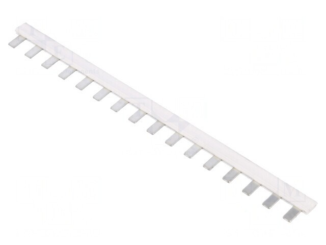 Bară colectoare cu &icirc;mpingere 124,5x12x3,3mm 6A