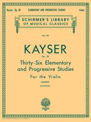 36 Elementary and Progressive Studies, Op. 20 (Complete): Violin Method foto